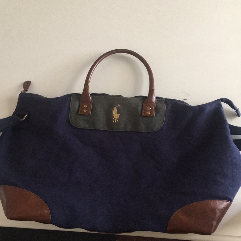 Vintage Polo Ralph Lauren travel bag